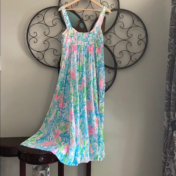 SOLD Lilly Pulitzer Sabrinah Midi Dress 6 - Picture 3 of 6